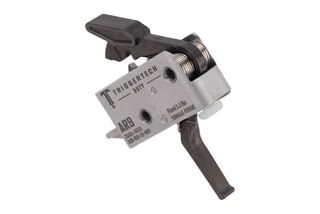 TriggerTech AR-9 Single-Stage 3.5lb Flat Duty Trigger has 440C stainless steel components